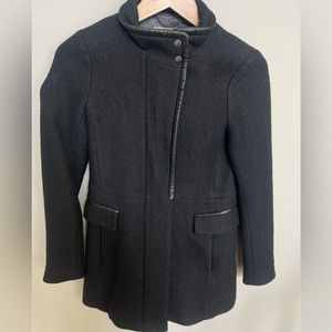 Banana Republic pea coat in dark gray. Beautiful coat in great condition